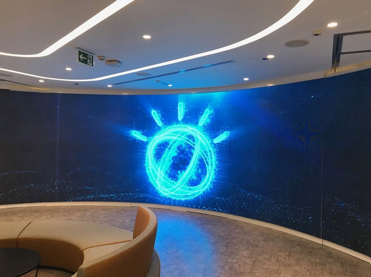 Indoor P3 LED Display Screen for IBM in Dubai, UAE (3)