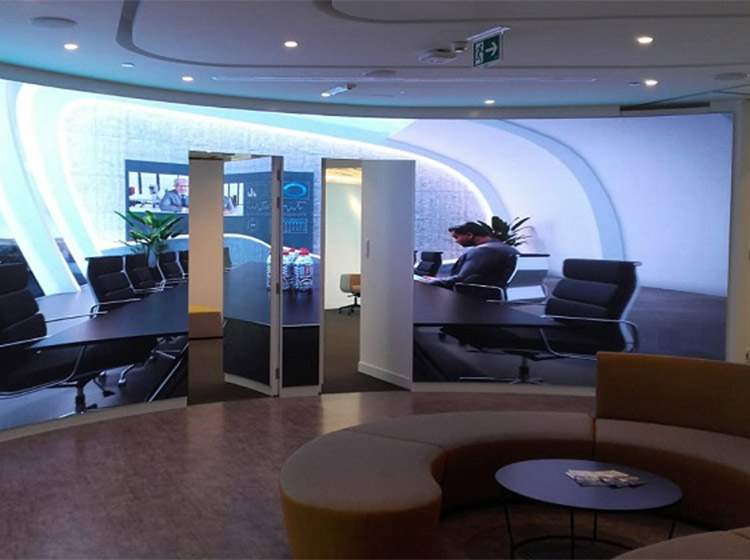 Indoor P3 LED Display Screen for IBM in Dubai, UAE (1)