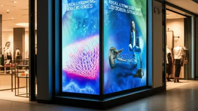 Revolutionizing Retail Spaces with Cutting Edge Led Screen Transparent Technology