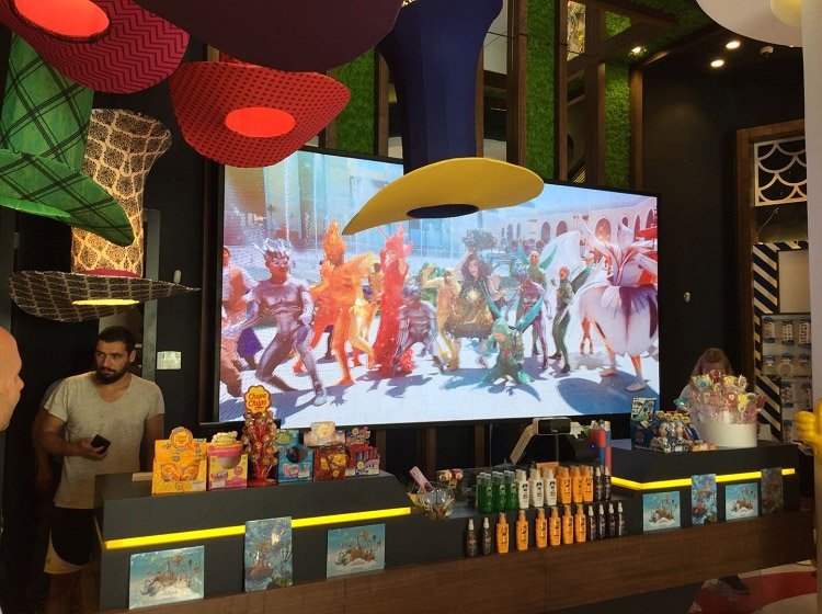 Indoor P3 LED Advertising Display Screen In Turkey (1)