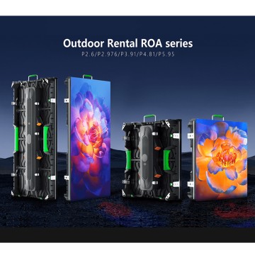 Outdoor rental LED display-ROA outdoor rental series