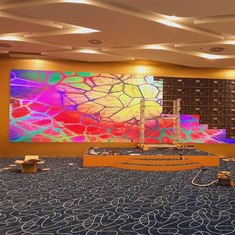 Indoor P2.97 LED Advertising Display Screen In Serbia