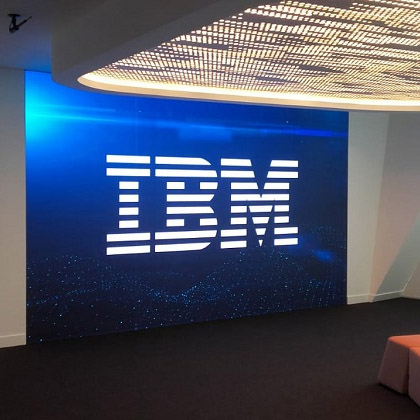 Indoor P3 LED Display Screen for IBM in Dubai, UAE