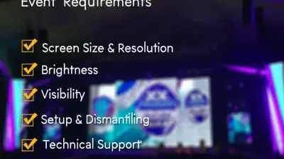How to Choose the Right Led Stage Screen Rental for Your Event Requirements